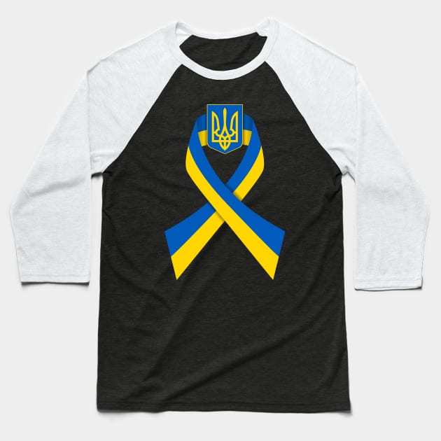 free ukraine Baseball T-Shirt by KayBar27